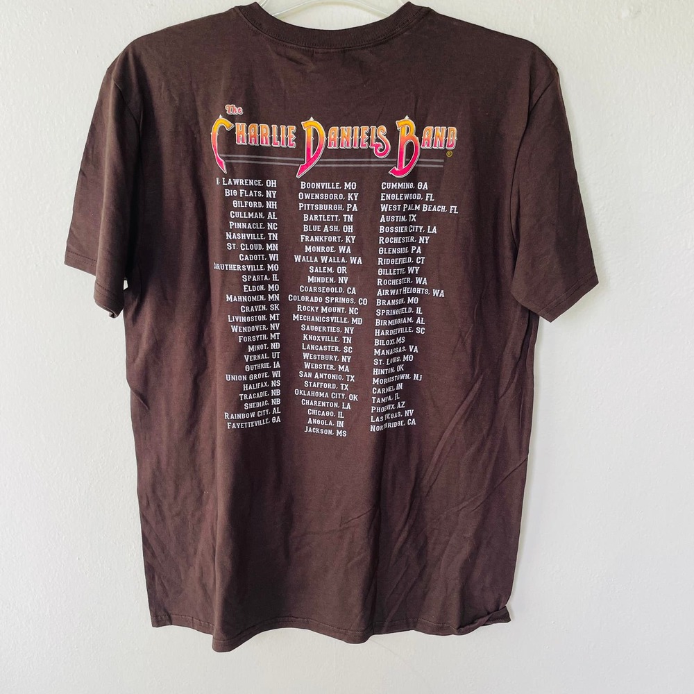 Charlie Daniel’s Band Fire on the Mountain Concert size L - Picture 7 of 10